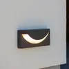 Image de LUTEC Applique d'extérieur LED LUPS, gris foncé, largeur 23 cm, IP54