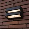 Image de LUTEC Applique d'extérieur LED BARLO, gris foncé, 21 cm, détecteur de mouvement, IP54
