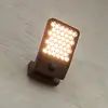 Image de LUTEC Applique d'extérieur LED et capteur ATLANTIS, gris foncé, 22 cm, IP54