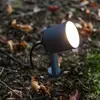 Image de LUTEC Spot sur piquet LED EXPLORER, gris foncé, Ø 9 cm, IP54