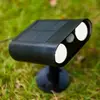 Image de LUTEC Spot sur piquet LED BINGO, noir, 16 cm, capteur, IP54