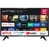 Image de Antteq AV32 Smart TV 32 Pouces (80 cm) avec Netflix, Prime Video, Disney+, Youtube, Rakuten TV, WiFi, Triple-Tuner DVB-T2 / S2 / C, Dolby Audio