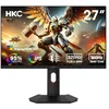Image de HKC G27H7P Écran Gaming 27 Pouces 3840 x 2160 160 Hz / 320 Hz Fast IPS, 1 ms DP/HDMI DisplayHDR400 VESA, Support réglable en Hauteur Noir
