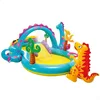 Image de Intex Centre de Jeu Aquatique Gonflable Dinoland Play Center, Modèle Assorti (avec et sans Volcan), Multicolore, 333x229x112 cm, 280 litres