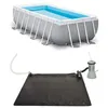 Image de Kit Piscine hors sol tubulaire INTEX - Pris Frame - 400 x 200 x 100 cm - Rectangulaire (Livrée avec pompe et échelle) - 26788NP