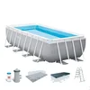 Image de Intex kit Piscine Prism Frame rectangulaire Angulaire Tubulaire (l) 4,88 x (l) 2,44 x (h) 1,07m
