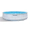 Image de Kit Piscine hors sol tubulaire INTEX - Pris Frame - 488 x 122 cm - Ronde (Pompe bâche tapis de sol et échelle) - 26746NP