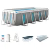 Image de Intex - Kit Piscine Clearview Rectangulaire Tubulaire (L) 4,00 x (L) 2,00 H1,22 m