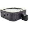 Image de Intex Greystone Deluxe Ensemble spa carré à bulles pour 6 personnes