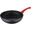 Image de San Ignacio Wok 26 cm, revêtement marbre, aluminium forgé, induction, Toledo