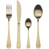 Image de Bergner Q3459 Ménagère 24 pièces en acier inoxydable Collection Munich Champagne Matt