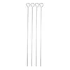Image de Lot de 4 pics pour barbecue Bergner BBQ Acier inoxydable Argenté