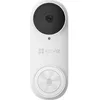 Image de Sonnette vidéo connectée - EZVIZ - DB2 PRO - Sur batterie rechargeable - Blanc
