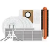 Image de EZVIZ Kit d'accessoires pour RS20 Pro, Comprenant 1 x Brosse Principale, 2 x Brosses Latérales, 2 x Filtre Haute Efficacité, 2 x Paires de Serpillières, 3 x Sacs à Poussière