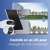 Image de Caméra de surveillance EZVIZ HB90 2k+ + 8W panneau solaire