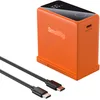 Image de SMALLRIG 10500mAh Batterie pour Sony Compatible avec NP-F970 F750 F550, PD 36W USB-C 3,5h Charge Rapide, Camera Battery avec Écran OLED pour Moniteur/Lampe Vidéo LED/Caméscope, Orange - 4576