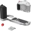 Image de SMALLRIG Poignée pour FUJIFILM X-T50, Poignée en Silicone en Forme de L avec Plaque de Dégagement Rapide Intégrée pour Arca, avec Bouton Obturateur et Cache Griffe, Argent - 4713
