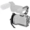 Image de SMALLRIG Kit Cage Caméra HawkLock QR pour Sony FX3 / FX30 avec Extension de Poignée XLR, Dragonne et Serre-câble pour HDMI, Griffe Froide QR, Rail OTAN/Plaque QR pour Arca, Gris Titane - 4771