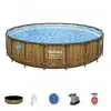 Image de BESTWAY - Piscine tubulaire Power Steel - Ronde - D549xH122cm
