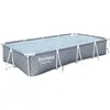 Image de Piscine hors sol tubulaire BESTWAY - Steel Pro  - 366 x 201 x 66 cm - Rectangulaire - décor graphique