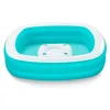 Image de Bestway Petite Piscine familiale Gonflable Sippin' Summer  2,18 m x 2,18 m x 48 cm, Console Gonflable avec 4 Porte-gobelets