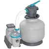 Image de Bestway Pompe de Filtration à Sable pour Piscine Hors Sol 11 355 L - 62 cm x 48,5 cm x 67 cm - Gris/Vert