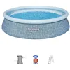 Image de Kit Piscine gonflable BESTWAY - Fast Set  - 457 x 107 cm - Ronde (Filtre à cartouche échelle 1 cartouche)