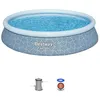 Image de Kit piscine gonflable BESTWAY - Fast Set - 396 x 84 cm - Ronde (Filtre à cartouche 1 cartouche)