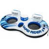 Image de Bestway - Bouée de rivière 2 Places Rapid Rider - 240 cm x 122 cm x 50 cm - Blanc/Bleu