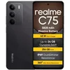 Image de realme C75 Smartphone, 8 Go+16 Go de RAM Dynamique+256 Go ROM, 6.72" FHD+ 90HZ, Telephone Portable, 5828 mAh, 50 MP de caméra AI, Ricarica rapida da 45W, IP69 Verre ArmorShell , Noir