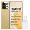Image de realme 16 Pro+ 5G Smartphone, 12+512GB, Appareil Photo 200MP OIS, Objectif Portrait 50MP, Batterie 7000mAh, Écran Courbe 6,8" 144Hz, Charge 80W, Fonctions IA, Double SIM, Or (avec Adaptateur)