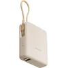 Image de Xiaomi Batterie Externe 33 W avec câble intégré   10 000 mAh, Charge Rapidement 3 appareils en même Temps, Compatible Avion, avec protocoles de Charge PD3.0, QC3.0 et Apple 2.4   Compact et Pratique