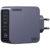 Image de Ugreen Nexode Pro 160W GaN Charger with USB-C Cable Universel Noir, Gris Secteur Charge Rapide Intérieure