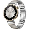 Image de HUAWEI Watch GT 4 Montre Connectée Femme Jusqu'à 14 Jours d'autonomie - Compatible avec iOS et Android - Suivi de la fréquence Cardiaque - Montre Sport, SpO2 et GPS - 41MM Argent Version FR