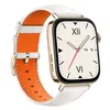 Image de Huawei Watch Fit 3, bracelet en cuir blanc, GPS, conversation vocale, suivi du sommeil