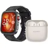 Image de Montre connectée HUAWEI Pack Fit 4 PRO Noir + Freebuds SE3 Beige