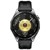 Image de Montre connectée Huawei Watch GT6 46 mm Bluetooth Noir avec bracelet fluoroélastomère Noir en occasion ou reconditionné