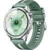 Image de Huawei Watch GT 6 Montre Intelligente GPS 46 mm, écran Tactile AMOLED de 3,7 cm, jusqu'à 21 Jours d'autonomie, Cyclisme, Plus de 100 Modes Sport, iOS et Android, Surveillance de la santé Toute la