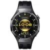 Image de Montre connectée Huawei Watch GT6 Pro 46 mm Bluetooth Titane noir avec bracelet fluoroélastomère Noir en occasion ou reconditionné