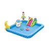 Image de BESTWAY Aire de jeux Little Astronaut , 228 x 206 x 84 cm, toboggan, punching-ball, jeux d'anneaux, 2 frisbee