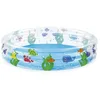 Image de Bestway 51004 Piscine gonflable ronde Deep Dive 3 boudins 152 x 30 cm Transparent