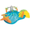 Image de Bestway 53067 Aire de jeux pataugeoire Vie de la Mer 280 x 257 x 87 cm avec arroseur Extra Large Multicolore