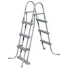 Image de Bestway - Échelle de sécurité pour Piscine Hors Sol 3 marches Gris BW58330 1x1x1 cm