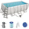 Image de Bestway Power Steel Frame Kit de Piscine carrée