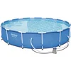 Image de Bestway 56595 Piscine Hors Sol Steel Pro Max  Diamètre 427 X 84 cm, Filtre à Cartouche