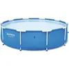 Image de Bestway Steel Pro Piscine Cadre en Acier, 4678 L, Bleu, 305 x 305 x 76 cm