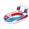 Image de Bestway - Bateau pneumatique Enfant Fusée Cruiser 41 x 39 cm, Hors-Bord 99 x 66 cm, 2 modèles Assortis