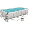 Image de Bestway 56466 Piscine Hors Sol Power Steel  549 X 274 X 122 cm, Filtre à Sable, Échelle, Bâche