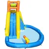 Image de Bestway Aire de Jeux Gonflable avec Toboggan, pataugeoire et Canon à Eau Mont Splashmore H2OGo!  435 x 286 x 267 cm