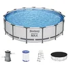 Image de Bestway Steel Pro Max Bassin avec Cadre en Acier, Gris